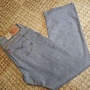 Levi's Women's Superlow Boot Blue Jeans, Size 33